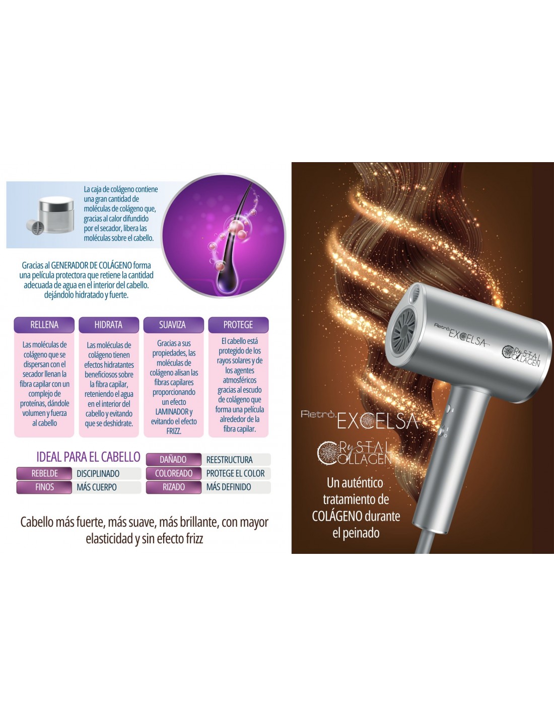 Secador Colágeno CRYSTAL – Motor... Secador Colágeno CRYSTAL – Motor...