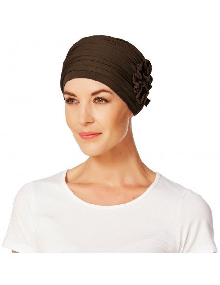 Lotus Turban 1003 0265 marrón oscuro