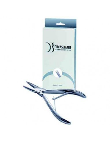 Tenacilla para extraer mechones keratina