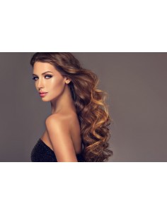 Cabello Adhesivo Liso ancho 4cm (40-45cm) 10 ud. 2