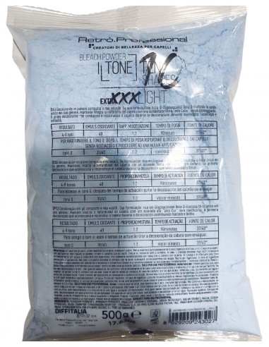 RETRO Decoloración Ten Shades con...