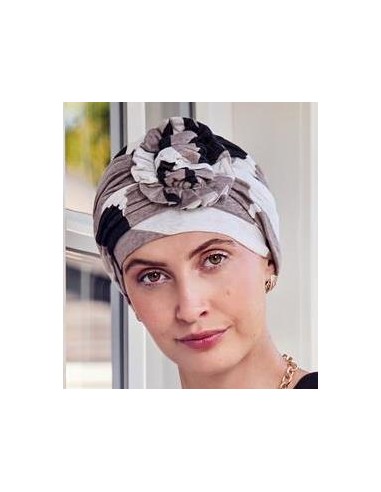 HocLotus Turban - Printed Linen