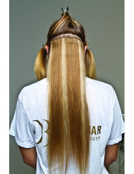 Extensiones cabello tejido clip Kitfive