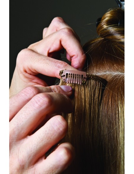 Extensiones cabello tejido clip Kitfive