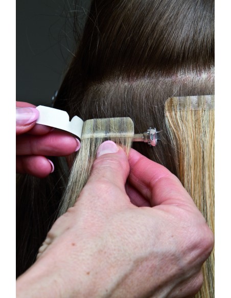 Extensiones adhesivas cabello Liso ancho 4cm (50-55 cm)