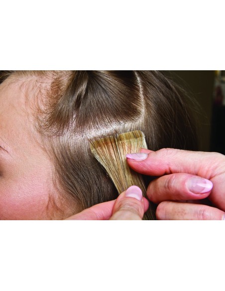 Extensiones adhesivas cabello Liso ancho 4cm (50-55 cm)